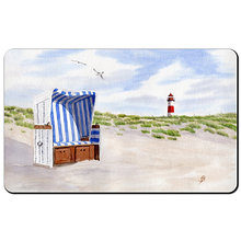 Frühstücksbrettchen Strandkorb