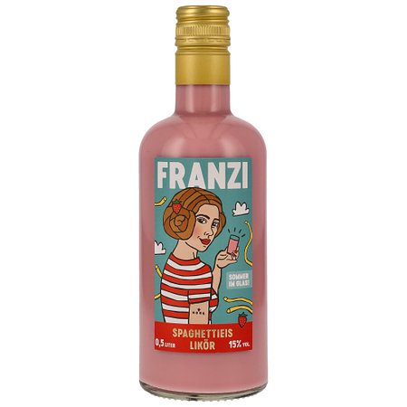 FRANZI Spaghettieis Likör Limited Edition