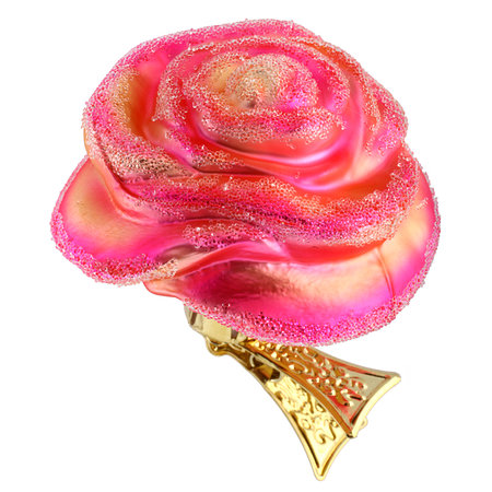 Gläserne Rose pink