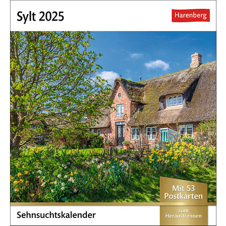 Postkartenkalender Sylt 2025