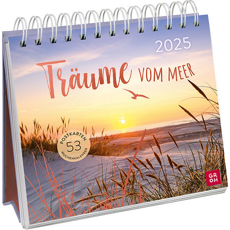 Postkartenkalender Träume vom Meer 2025