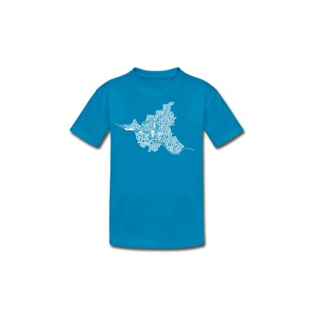 T-Shirt für lütte Jungs in azur