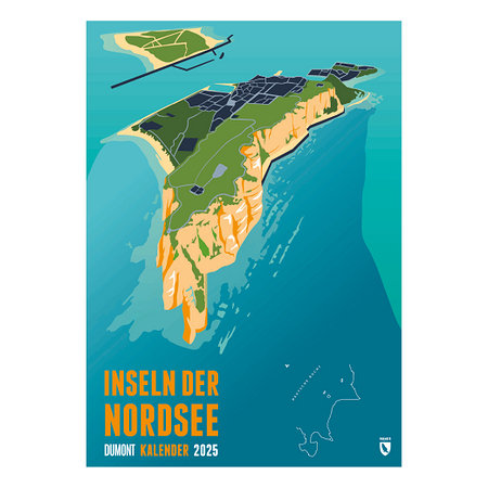 Wandkalender Inseln der Nordsee 2025