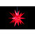 Leuchtender LED-Stern rot (1)