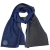Maritimer Schal, zweifarbig (1)